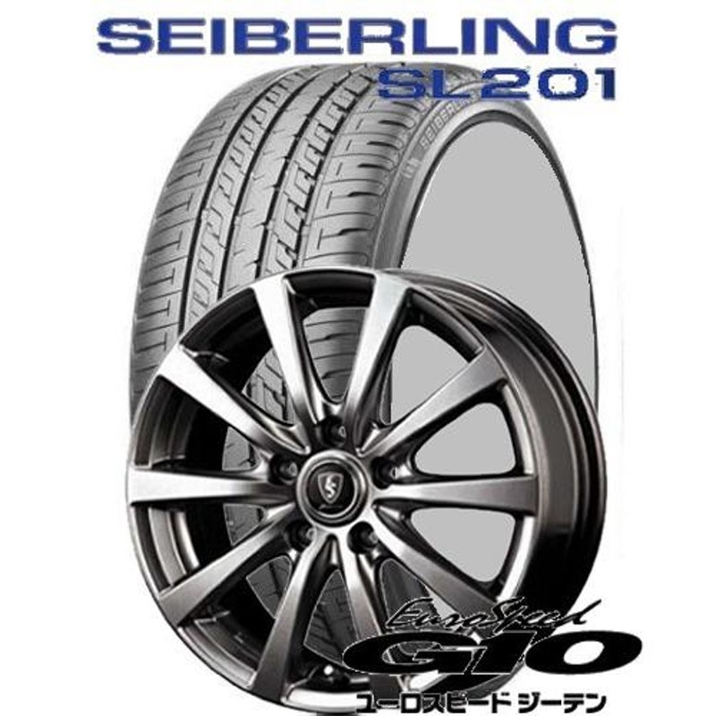 プリウス/レクサスCTなど 215/45R17 SEIBERLING SL201/セイバーリング