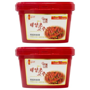 韓味不二 韓國辣椒醬 500g 1盒  2盒