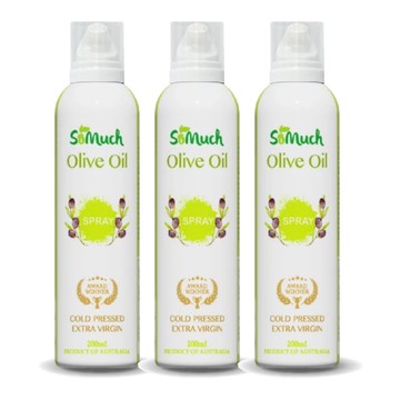 澳洲冷壓初榨橄欖油噴霧 ｜200mlx3