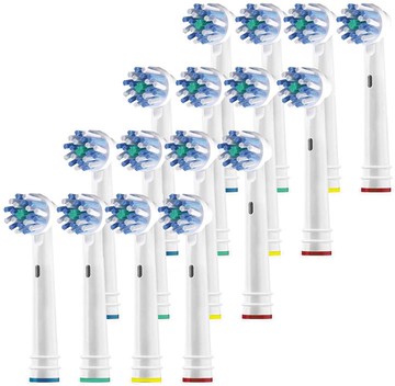 【美國代購】與Oral B牙刷相容的Cross Action替換頭