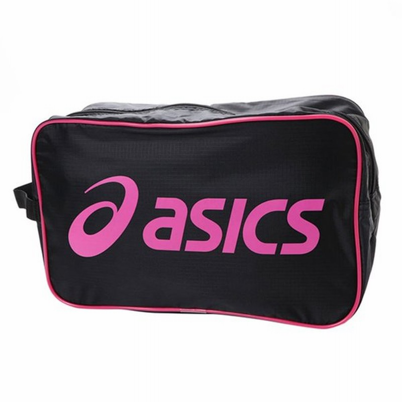 アシックス シューズバッグ Shoebag L Eb057a バレーボール シューズケース ブラック ピンク Asics 通販 Lineポイント最大0 5 Get Lineショッピング