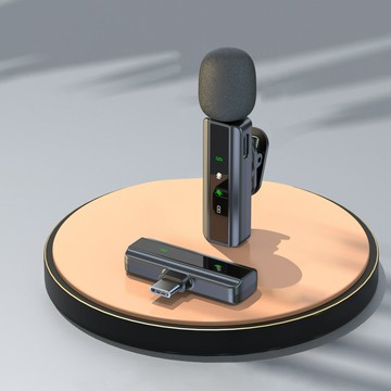 私模新款J7無線領夾麥克風帶磁吸戶外視頻拍攝直播收音降噪話筒【宜家良品百貨】