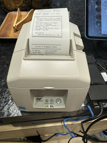 出清 STAR TSP650II 熱感式出單機 ichef 發票機 另有 三防出單機 mc-print3