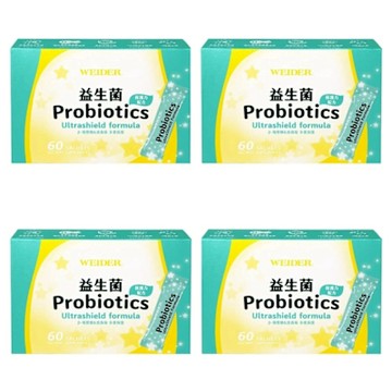 【WEIDER 威德】益生菌保護力配方x4盒(3公克 X 60包)
