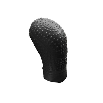 VIP 矽膠手排排檔頭保護套  1個  黑色