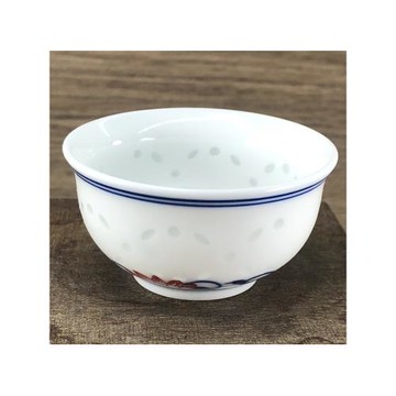 景德鎮陶瓷手繪青花瓷玲瓏烈酒杯中式家用復古新年禮物酒杯40ml