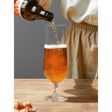 捷克進口BOHEMIA精釀啤酒杯 高腳杯水晶玻璃水杯雞尾酒杯酒吧家用