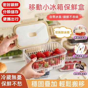 隔日達 冰箱保鮮盒 密封保鮮盒 保冰盒  野餐盒 食物盒 冰盒 冰晶保鮮盒 冷藏盒 水果盒 製冷盒 冷凍保鮮盒 保鮮盒