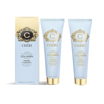 【澳洲 Cheri】頂級水潤膠原蛋白萃取護手霜-2入組 75ml/瓶