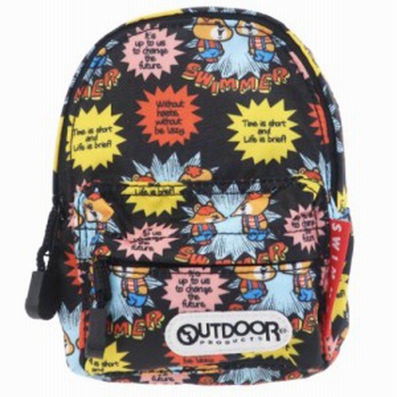 Swimmer スイマー X Outdoor リュック型 ポーチ カラビナポーチ くま柄 アウトドアプロダクツ キャラクター グッズ 通販 Lineポイント最大1 0 Get Lineショッピング