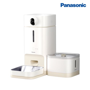 Panasonic 寵物智能三合一攝影飲水餵食機 CP-JNF04-W