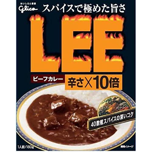 ビーフカレーLEE 辛さ×10倍 (6個セット）おまけ付