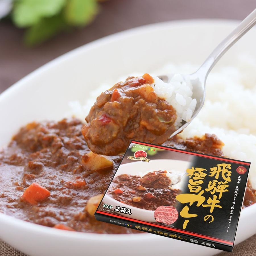 カレー　飛騨牛の極旨カレー　２食入り　キーマカレー