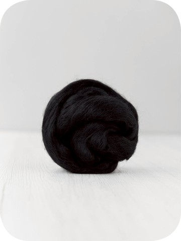 義大利托斯卡尼-19M美麗奴羊毛 DM315黯｜50g｜DIY手作/羊毛氈材料/文創