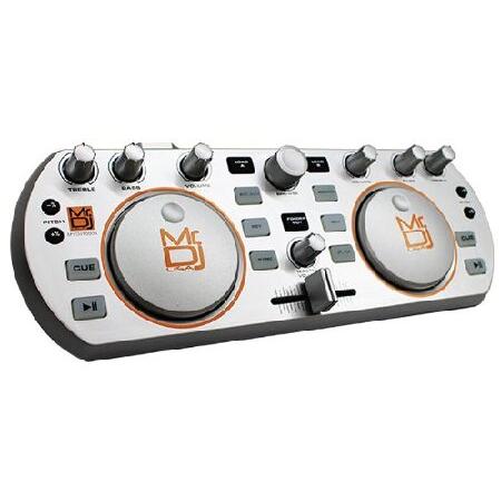 Mr. Dj MVDJ-1000SIUSB Dj Mix Controller with Dual Individual Mixing Channels to Connect a Computer for Audio and Playback