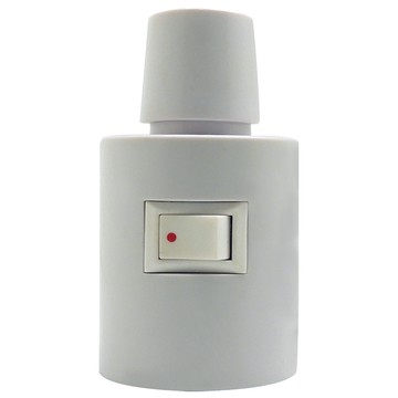 BC 博銓科技 90度旋轉 小夜燈座 E12 KTC-501 臥室走廊夜燈  白色