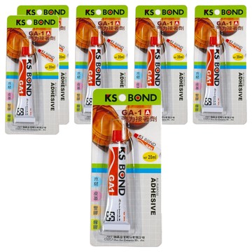 KS BOND 強力接著劑 GA-1 20ml/支  6個