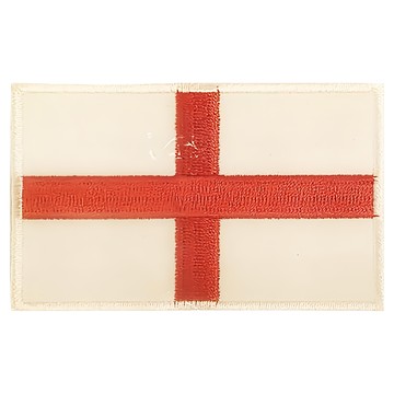 A-ONE DIY國旗刺繡徽章 8 x 5 cm聚酯纖維布貼  英格蘭  1個