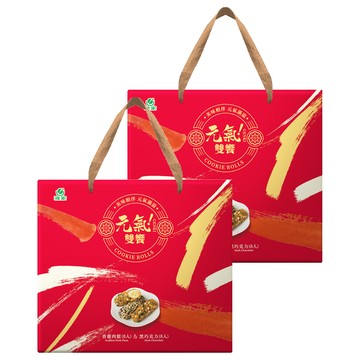 波蜜 元氣雙饗糙米捲禮盒  272g  2盒