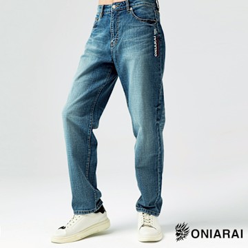 鬼洗 BLUE WAY – 757經典無彈中腰丹寧直筒褲