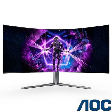 AOC AG456UCZD HDR曲面電競螢幕(45型/2K/240Hz/0.03ms/OLED)