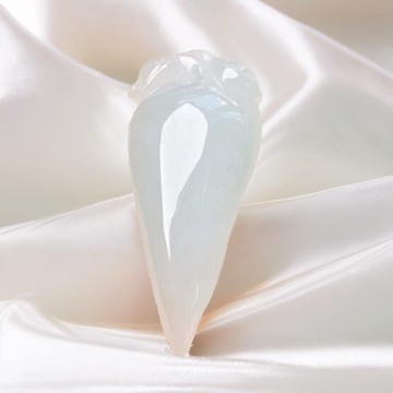 【福掛】冰種翡翠福瓜| 天然緬甸A貨翡翠 | 送禮