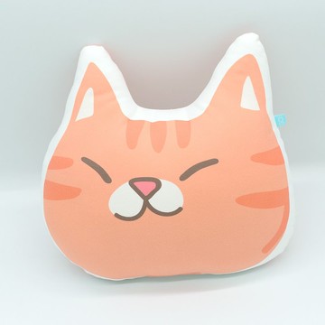 小抱枕/午睡枕-奇奇(橘貓)(30x30cm)