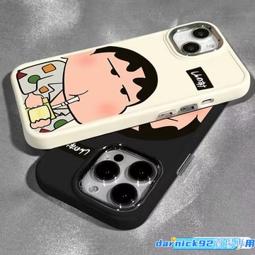 蘋果iphone15蠟筆小新 保護殼 防摔 13 pro 14 閨蜜 7 plus 8 禮物 情侶 12 max 手機殼