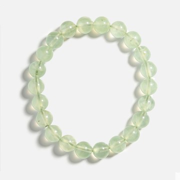 葡萄石天然 水晶手鍊 | 提升毅力及耐性  招正財