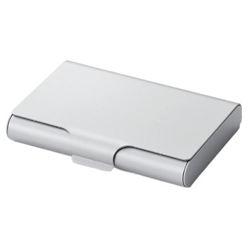 【MUJI 無印良品】鋁製卡片盒.L  1組