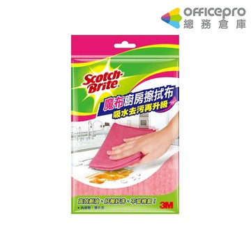 3M魔布廚房擦拭布/長30x寬30cm/單片/包/8001｜Officepro總務倉庫