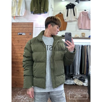 E7th.厚磅短版修身機能羽絨外套-綠(E752312309)