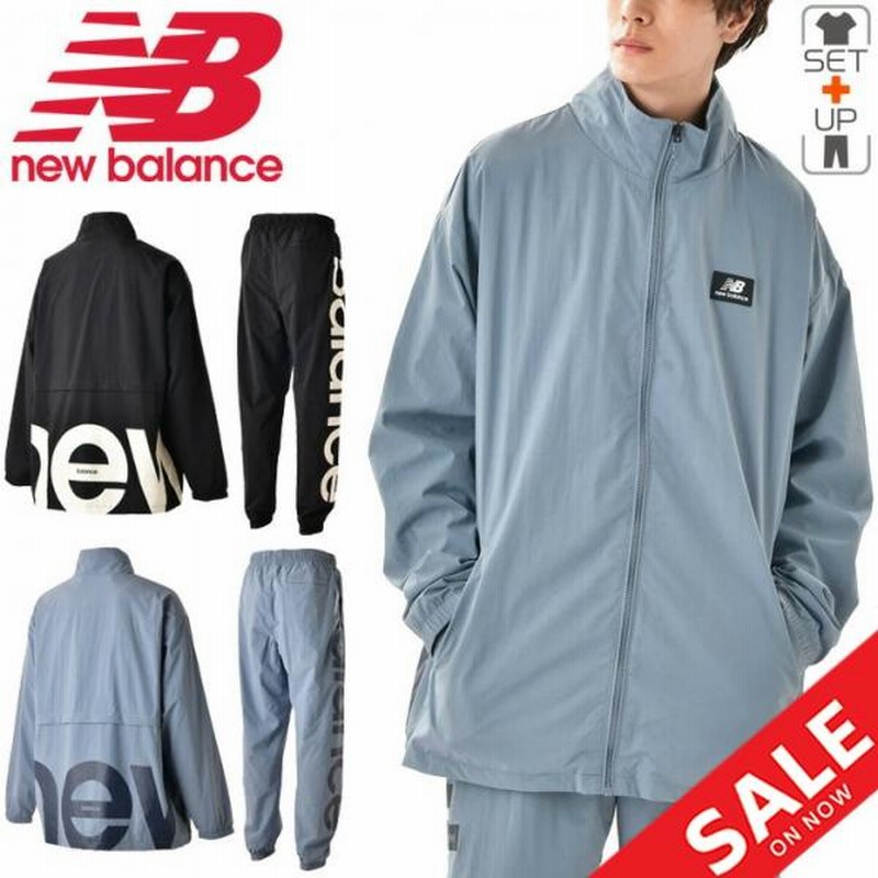 ウィンドブレーカー 上下 メンズ レディース/ニューバランス Newbalance 裏起毛 ジャケット パンツ セットアップ/ 保温 スポーツ  カジュアル /UJ23502-UP23505 | LINEブランドカタログ