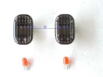 大禾自動車 全新TOYOTA ALTIS  CAMRY  WISH  VIOS  INNOVA 高品質 薰黑 側燈組