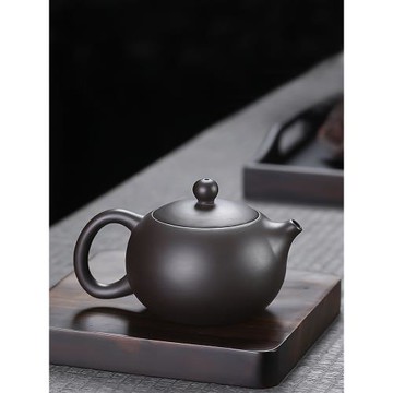 紫砂西施壺原礦泥功夫茶壺大容量純色茶具泡茶器陶瓷家用茶道中式