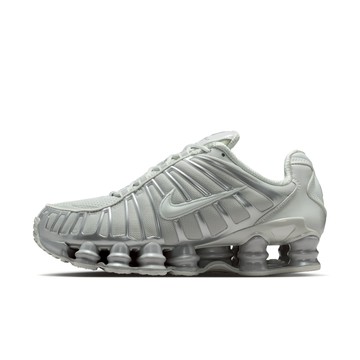NIKE W SHOX TL 金屬銀灰 網布 緩震 復古 支撐柱 彈簧鞋 運動鞋 女鞋【IB1087-002】