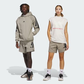 adidas 愛迪達 短褲 男 女 中性 運動褲 ADI BB SP SHORT 灰 JC7839