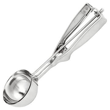 FOX RUN 傳統冰淇淋杓 6.8cm  1個  銀色