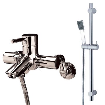 【Aberdeen】沐浴龍頭(超值配附ABS滑桿) ETSF-A140