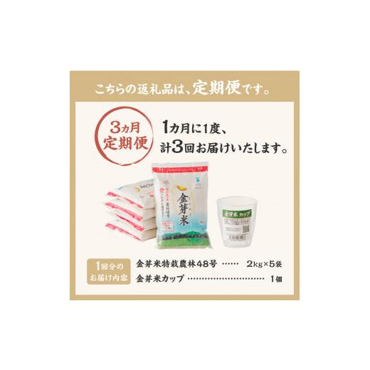 ふるさと納税 山梨県 北杜市  金芽米特別栽培米農林48号2kg×5（10kg）