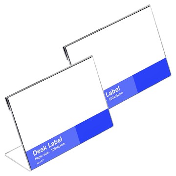 COM-T 康太 壓克力展示立牌 桌上標籤  100 x 65mm  2個