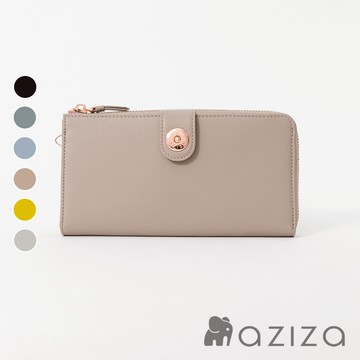 aziza OLA拉鍊雙層長夾