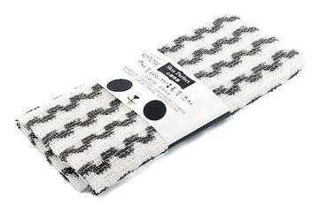 KEYTOSS 竹炭添加去角質沐浴巾(條紋) 1條(30*90CM)