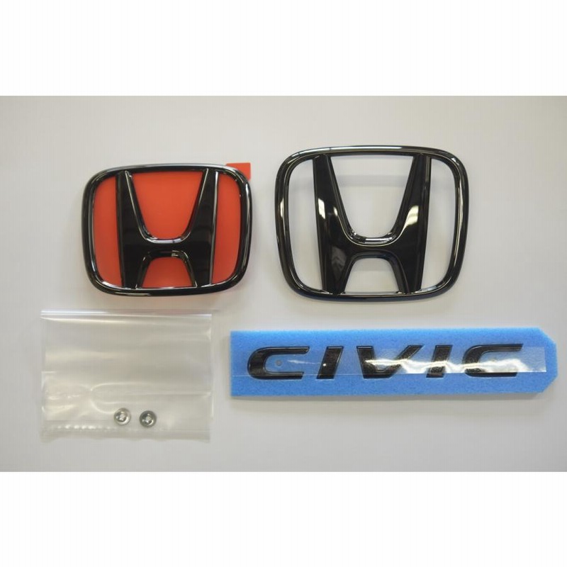 多様な シビック 純正 ホイール センターキャップ ブラックエンブレム