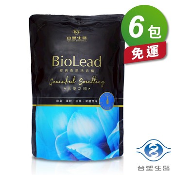 台塑生醫 經典香氛洗衣精 (天使之吻) (1.8kg/補充包) (6包) 免運費