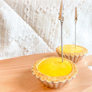 【港式】茶餐廳 | 蛋撻便利貼座 | 食物飾物 | 微縮飾物