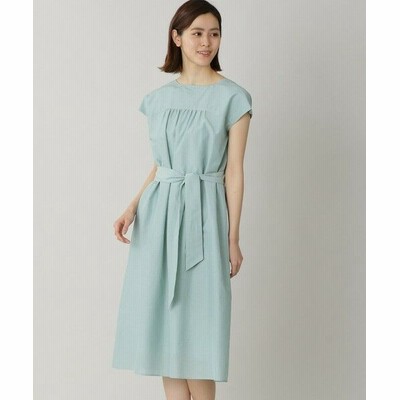 Paul Stuart ポール スチュアート シルクコットンローン ワンピース ウォッシャブル ライム 6 通販 Lineポイント最大get Lineショッピング