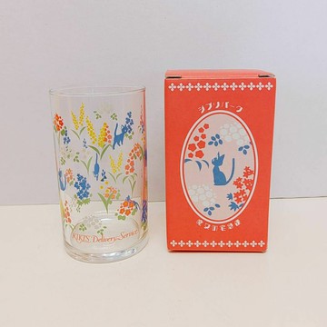 真愛日本 宮崎駿 吉卜力 公園限定 魔女宅急便 吉吉 日本製 玻璃杯 杯子 酒杯 杯