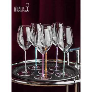 奧地利RIEDEL璀璨彩桿霞多麗雷司令香檳手工水晶玻璃白葡萄酒杯