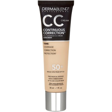 Dermablend Continuous Correction Tone-Evening SPF50+ CC Cream 1 fl. oz (Various Shades) - 25N Light 1